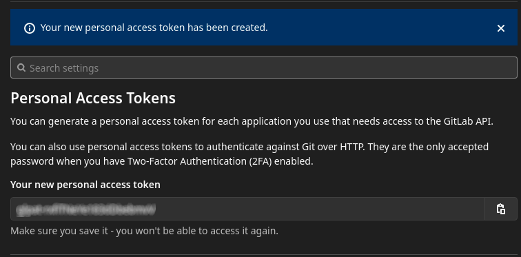 access token